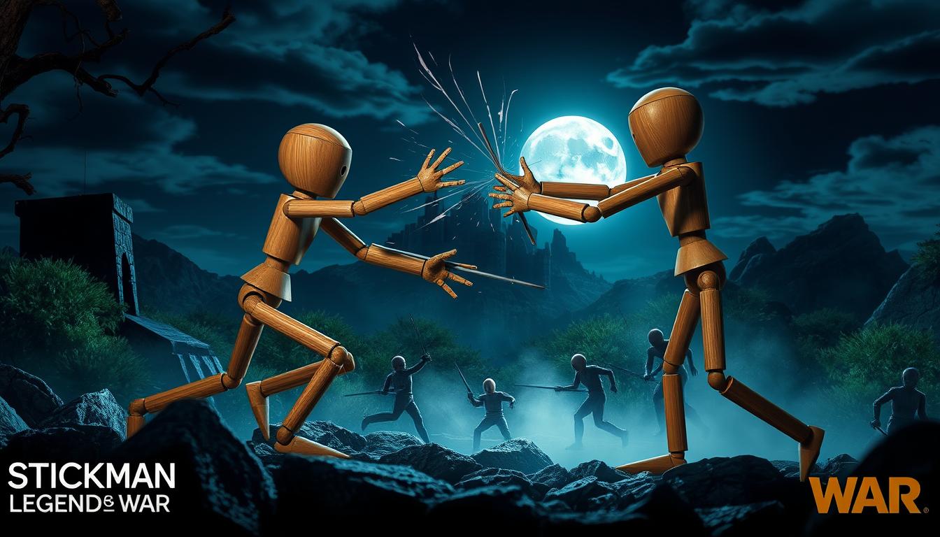 stickman fighting apk, low graphics stickman game, war game apk download